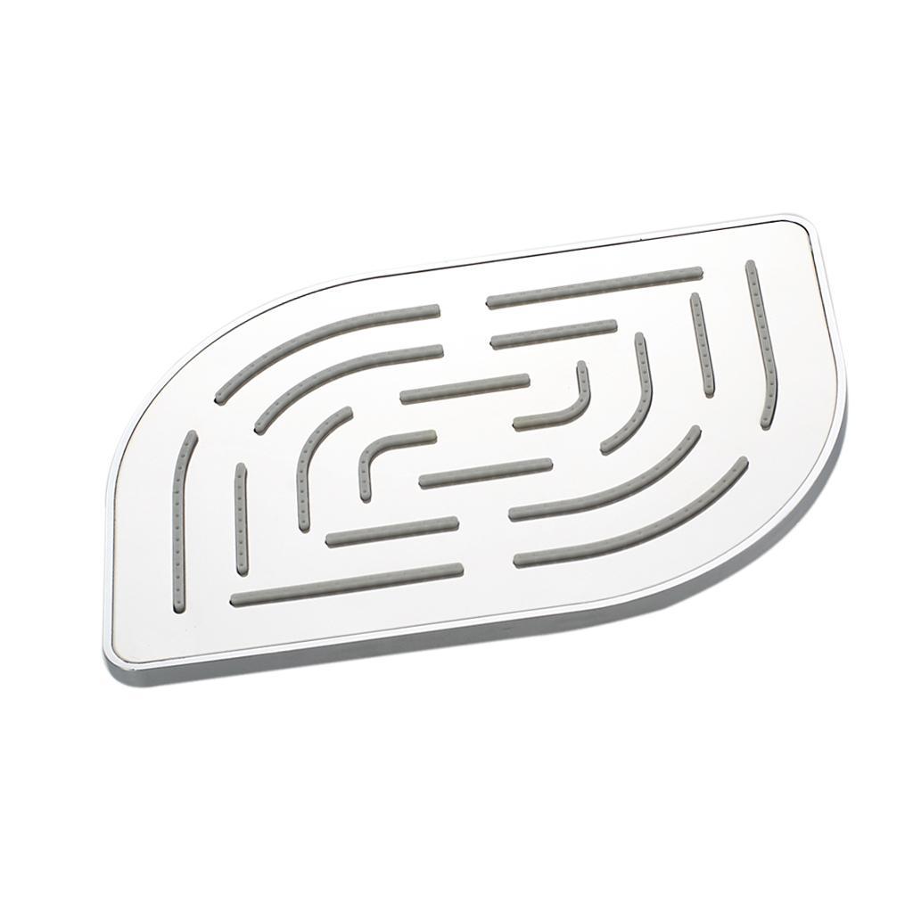 Marine High Flow Leaf  8" High Pressure Waterfall Stainless Steel