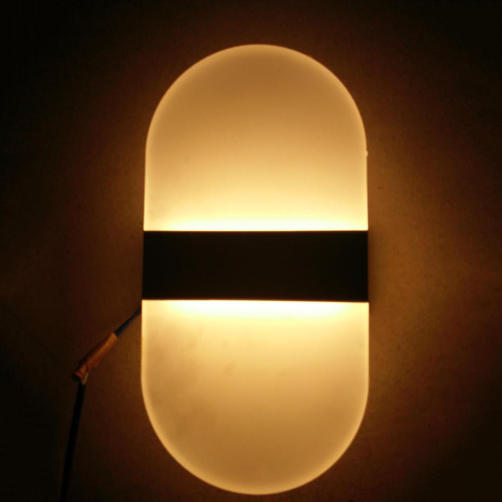 Đèn tường LED hiện đại 6W 6500K làm bằng vật liệu cao cấp và hạt ánh sáng công suất cao, thiết kế sang trọng