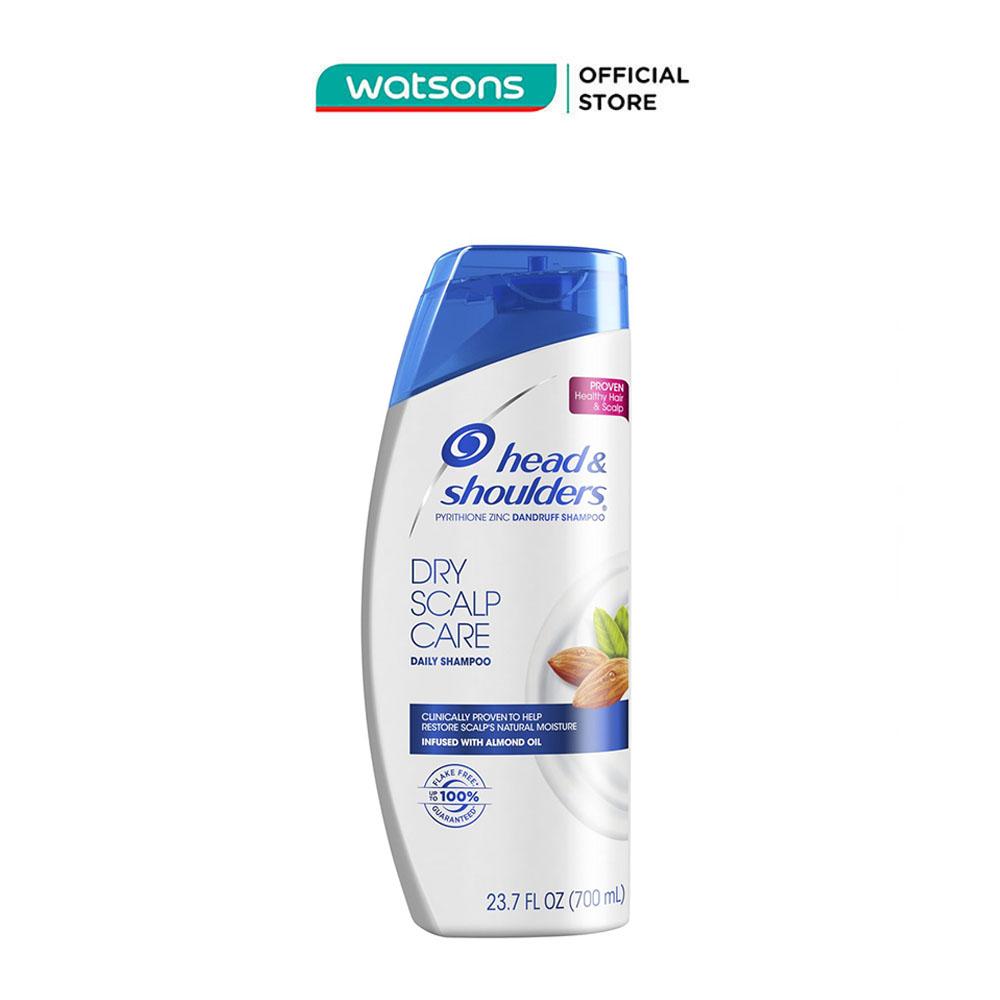 Dầu Gội Head &amp; Shoulder Dry Scalp Care Với Tinh Chất Dầu Hạnh Nhân 613ml