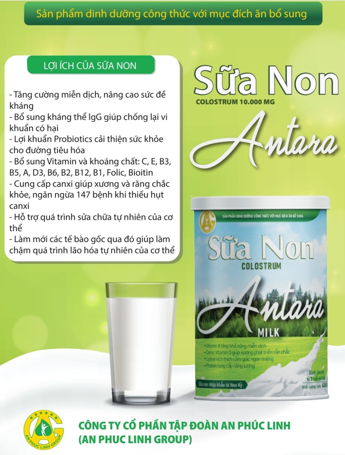 SỮA NON ANTARA MILK