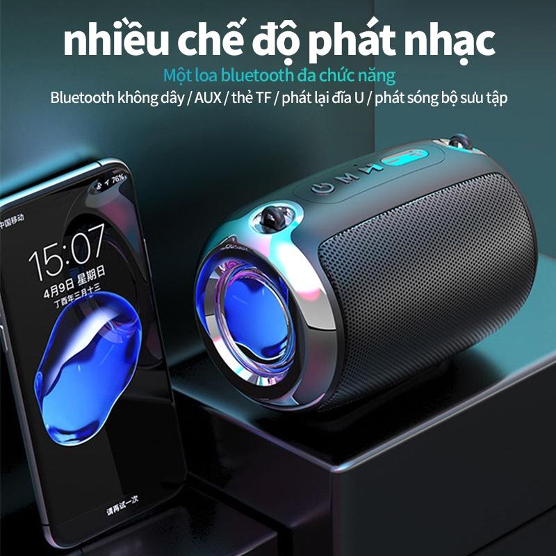 Loa Bluetooth Bass Mạnh S1 Hỗ Trợ Thẻ Nhớ, USB- Loa Không Dây Nhỏ Gọn Âm