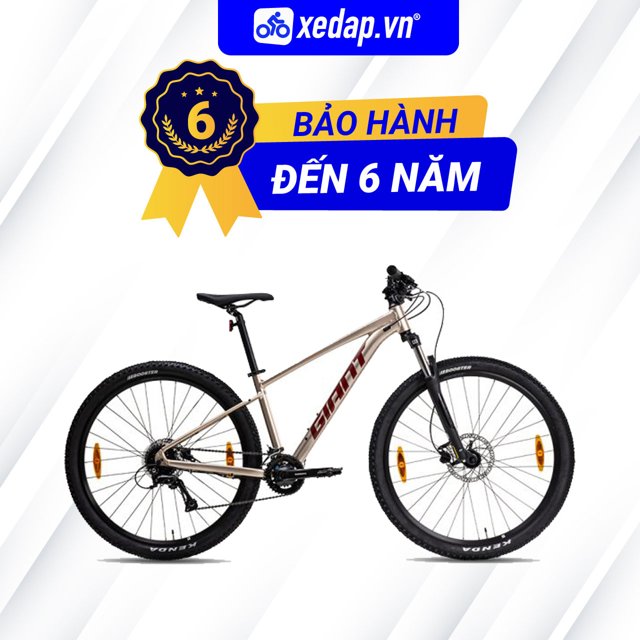 Xe Đạp Thể Thao Địa Hình MTB GIANT Talon 3 – Phanh Đĩa, Bánh 27.5 Inches – 2024