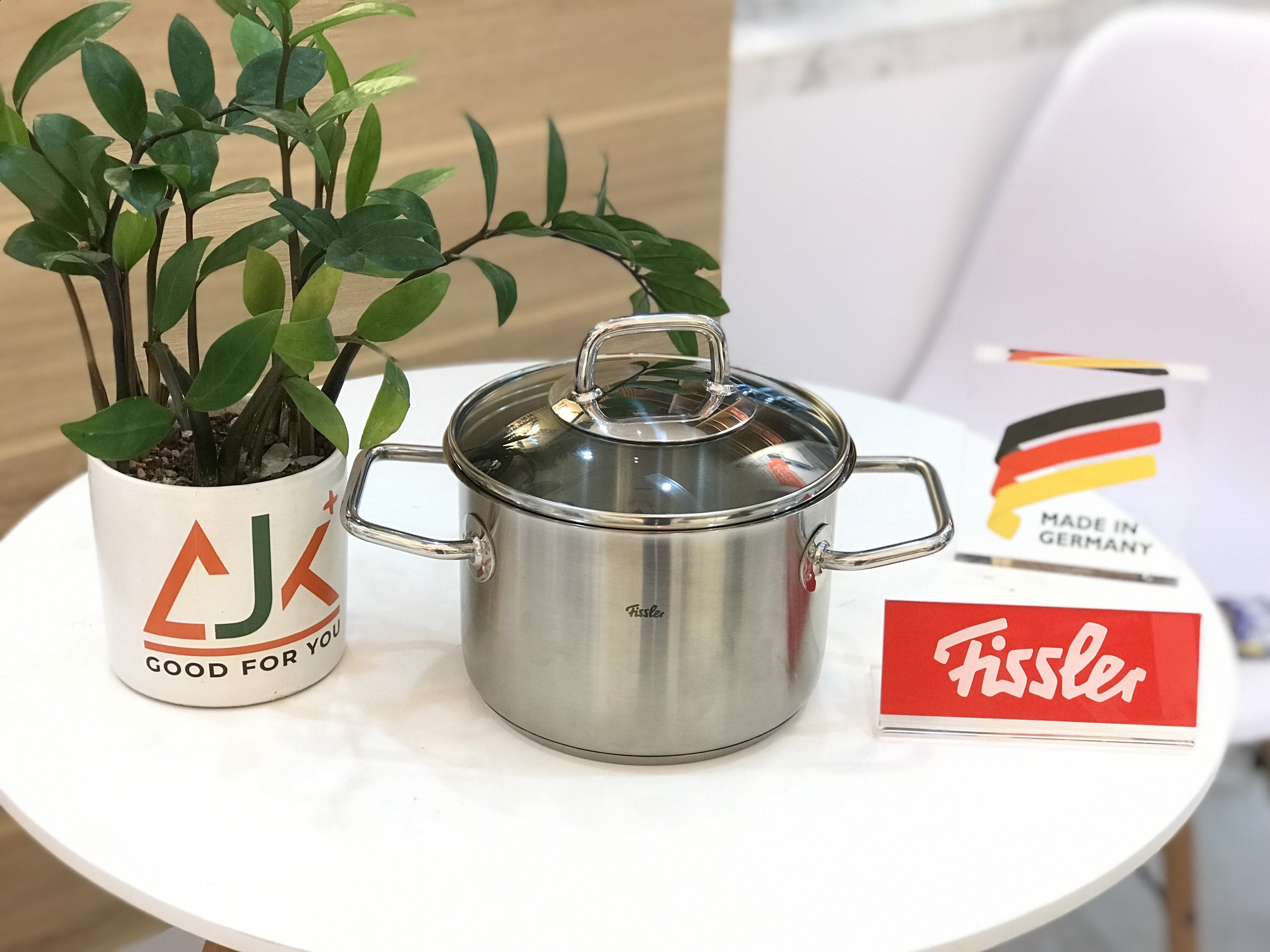 Bộ nồi inox cao cấp Fissler Viseo 5 món - Sản xuất tại Đức - Hàng chính hãng