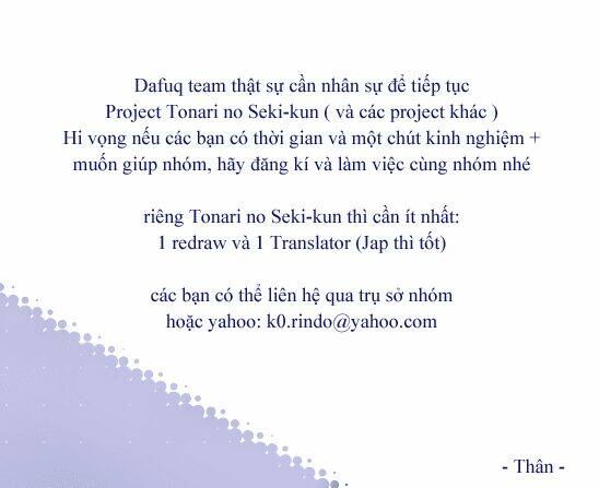 cậu bạn bàn bên chapter 13 2