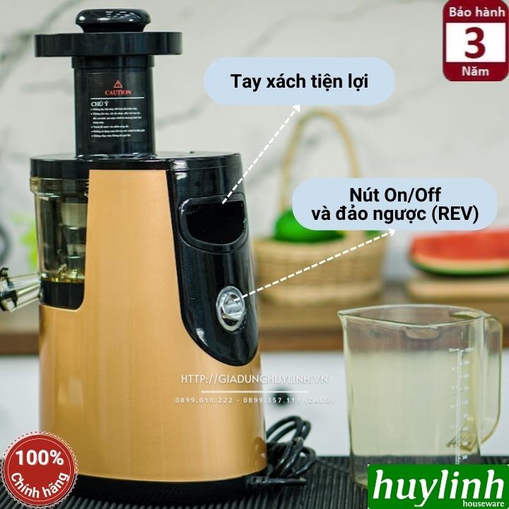 Máy ép trái cây chậm Promix SJ-06 - 150W - Phù hợp cho quán kinh doanh [Model 2023] [Promix SJ06] [Hàng chính hãng]