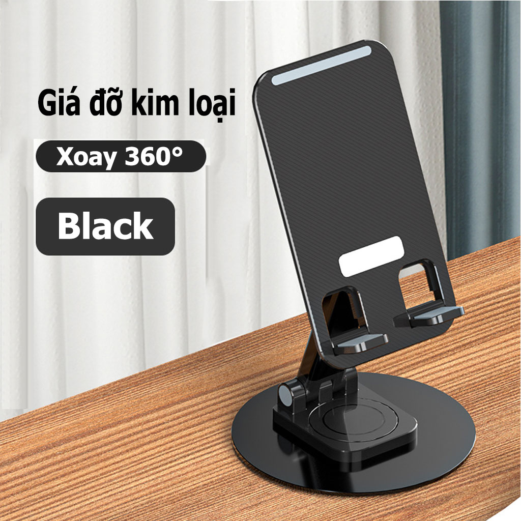 Hình ảnh Giá Đỡ Điện Thoại / Máy Tính Bảng Xoay 360 Độ Tiện Dụng Có Thể Gấp Gọn, Giá Đỡ Pixlink X203 Chất Liệu Hợp Kim Nhôm - Hàng Chính Hãng/Hàng Nhập Khẩu