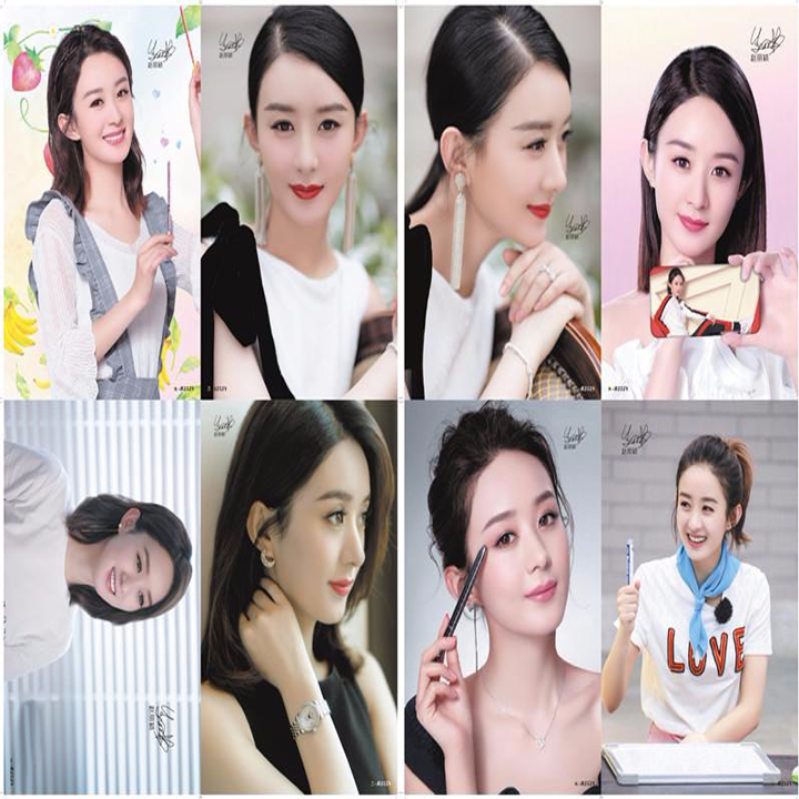 Poster Triệu Lệ Dĩnh tranh treo tường album ảnh in hình thần tượng tặng ảnh thiết kế vcone