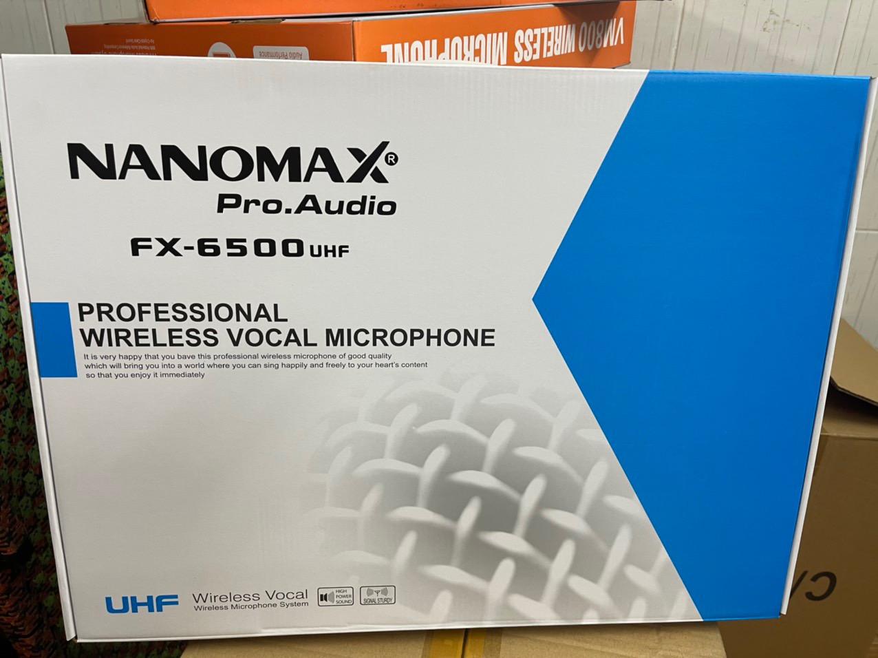 Micro không dây cao cấp Nanomax FX-6500. New Model 2022