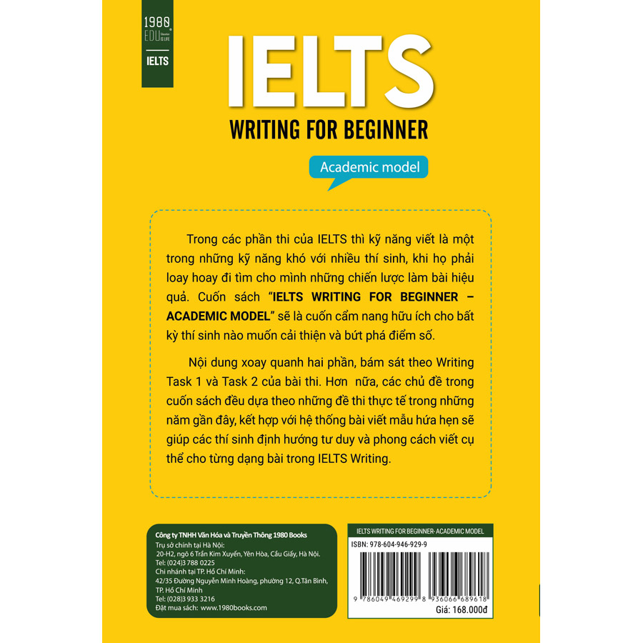 IELTS Writing For Beginner - Academic Model