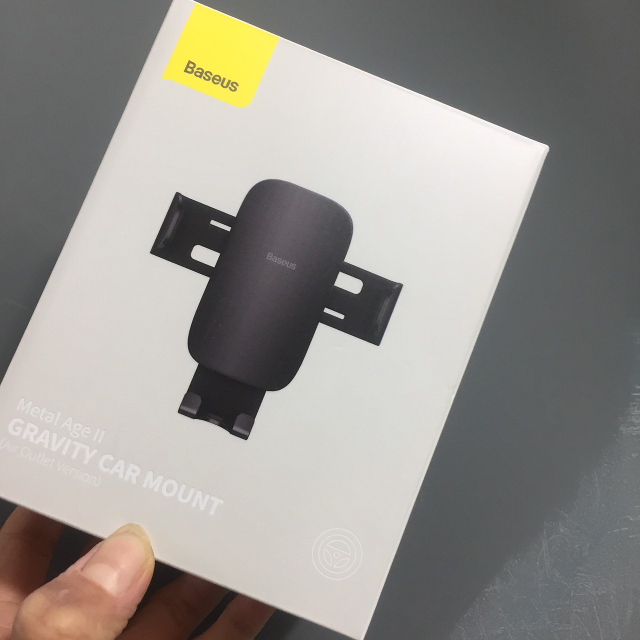 Kệ đỡ điện thoại trên ô tô Baseus Gravity Car Mount Metal Age II - Hàng chính hãng