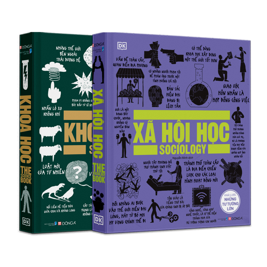 Combo 2 cuốn Khái Lược Những Tư Tưởng Lớn (Combo của 2 quyển Nữ Quyền, Xã Hội Học)