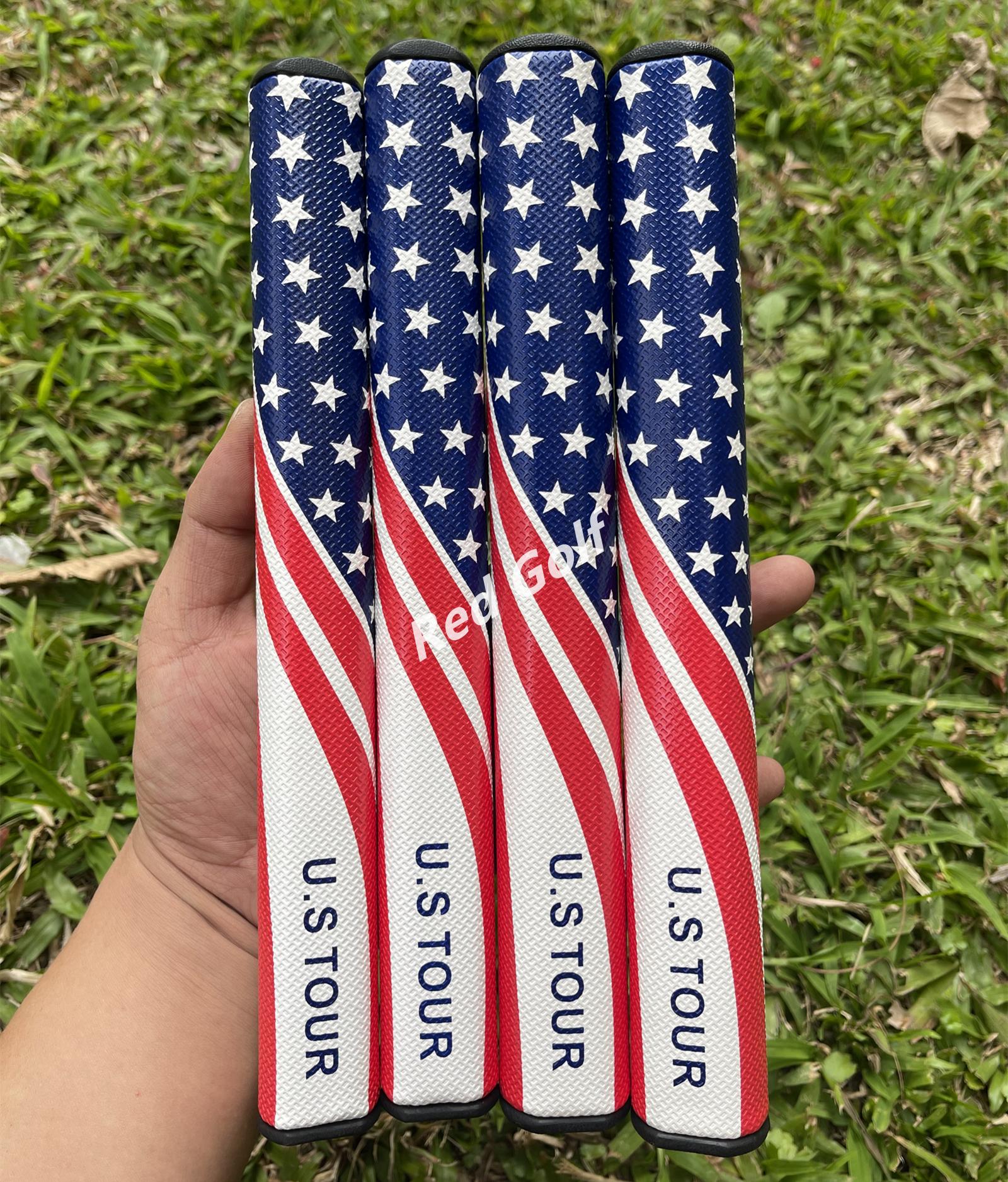 Golf Golf mới Golf New Us Tour Chất liệu PU Vật liệu Soft Feelter Grips 2.0 /3.0 Kích thước Câu lạc bộ Golf Grips Color: 3.0 size