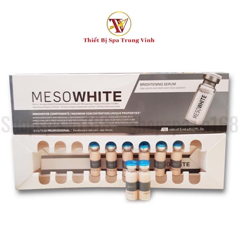 Cấy Phấn Mesowhite Làm Trắng Da Đẹp Mịn Và Đều Màu 1 (Hộp 10 lọ) -Cam Kết Hàng Chuẩn