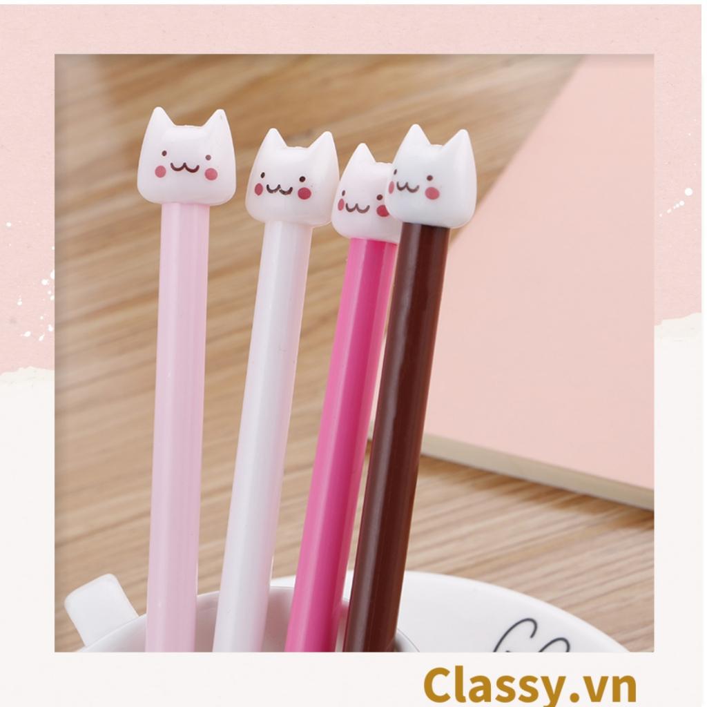 Bút Mực Gel Classy dạ kim Hình Mèo Dễ Thương PK484