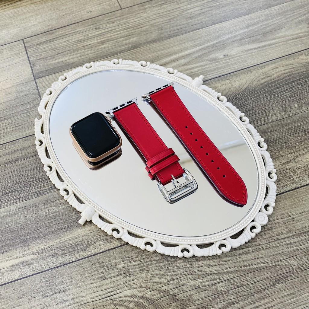 Bộ sưu tập dây da H cực đẹp dành cho apple watch series 1/2/3/4/5/6/se