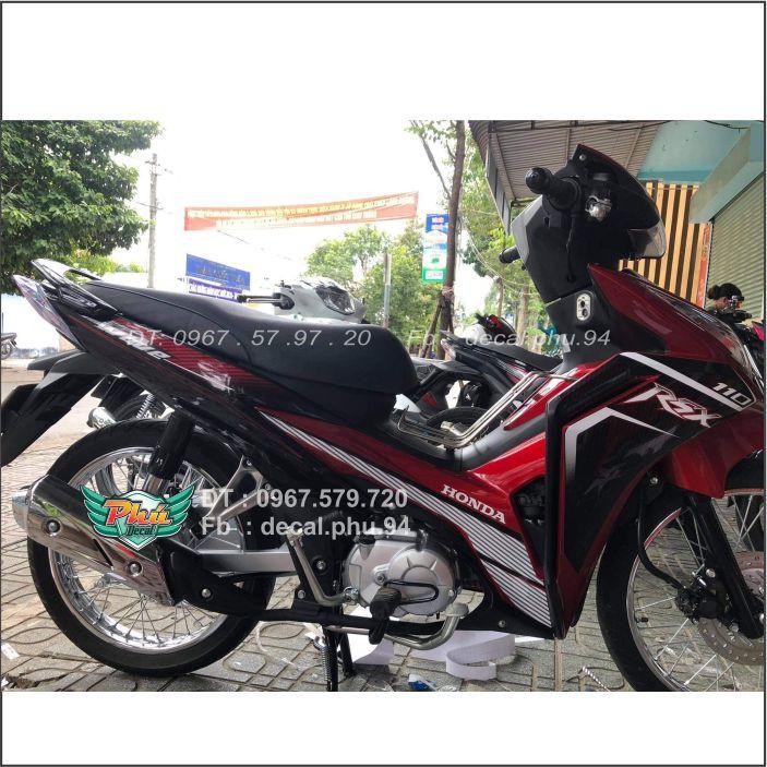 Tem Wawe RSX Rời Đỏ đen