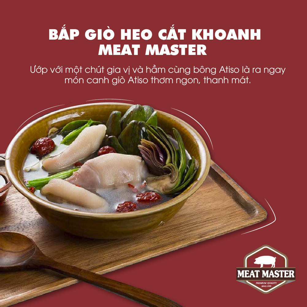 Bắp giò heo cắt khoanh Meat Master - Giao nhanh
