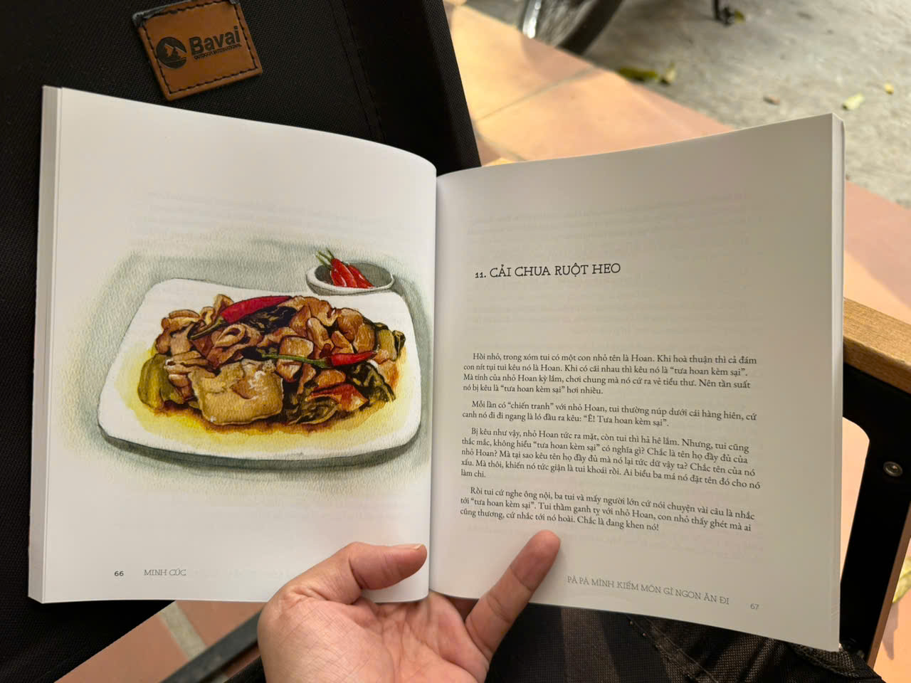 (Tái bản 2026, In màu) PÀ PÁ, MÌNH KIẾM MÓN GÌ NGON ĂN ĐI – Minh Cúc – PNM Books