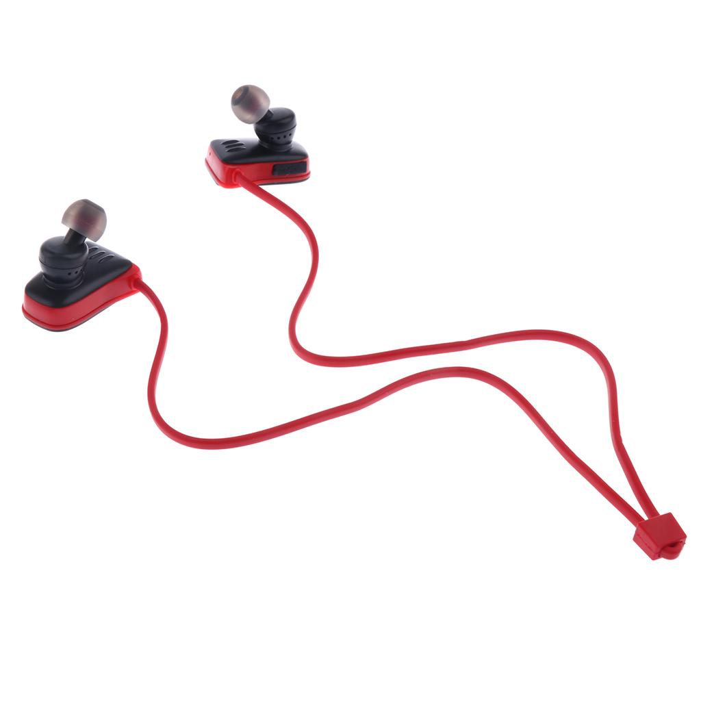 Wireless Bluetooth Earphones Headphones Sport Running w/ Mic Handsfree