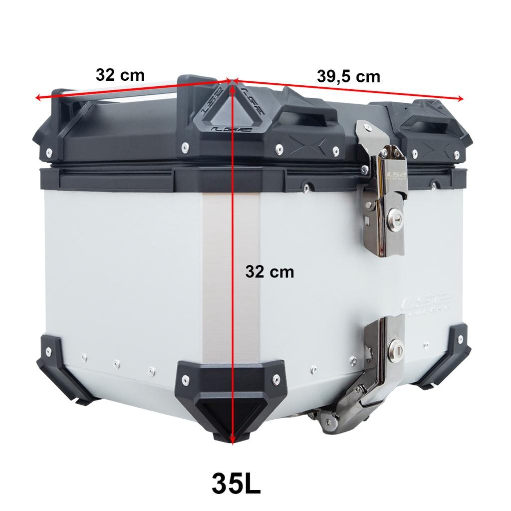 Thùng nhôm gắn sau xe máy LS2 - GARA20