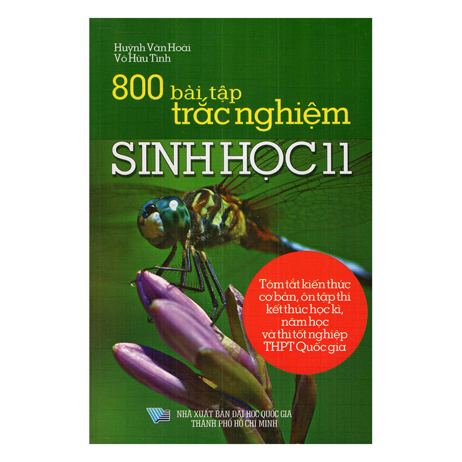 800 Bài Tập Trắc Nghiệm Sinh Học Lớp 11