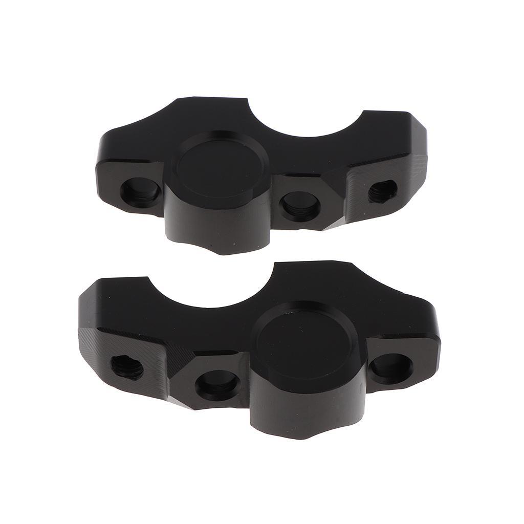 Motorcycle Handlebar Mounts Aluminum Handlebar Mount Riser Clamp Kit