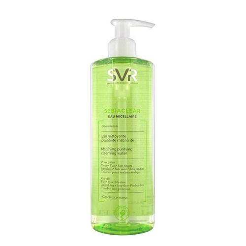 Nước tẩy trang làm sạch da cho da dầu mụn SVR Sebiaclear Eau Micellaire (75ml/ 400ml