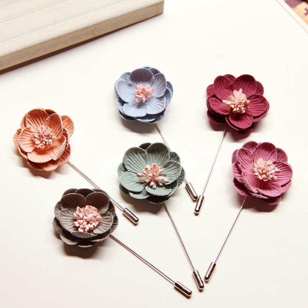 3x10Pcs Silver Lapel Stick Pin Base Brooch Glue on Collar Suit Lapel Pin 15mm