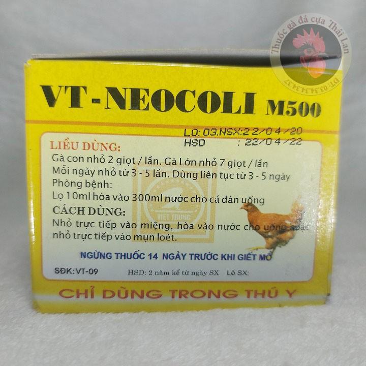 COMBO 5 LỌ - VT - NEOCOLI M500 - đậu gà - 1 lọ 10 ml