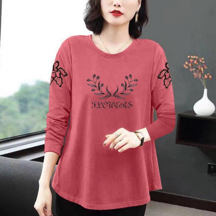 Áo thun nư cao cấp dài tay, Đủ màu đủ size 45-85Kg