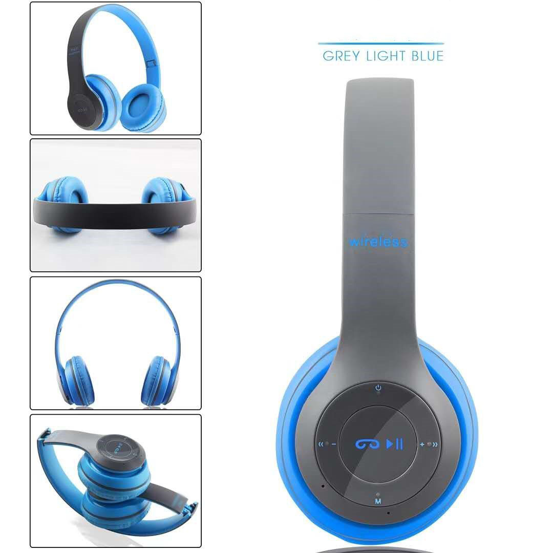 Tai Nghe Bluetooth Đỉnh Cao Có Khe Cắm Thẻ Nhớ, Nghe Đài FM (màu ngẫu nhiên)