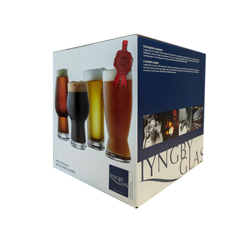 Bộ 4 ly bia pha lê Lyngby Glas Đan Mạch