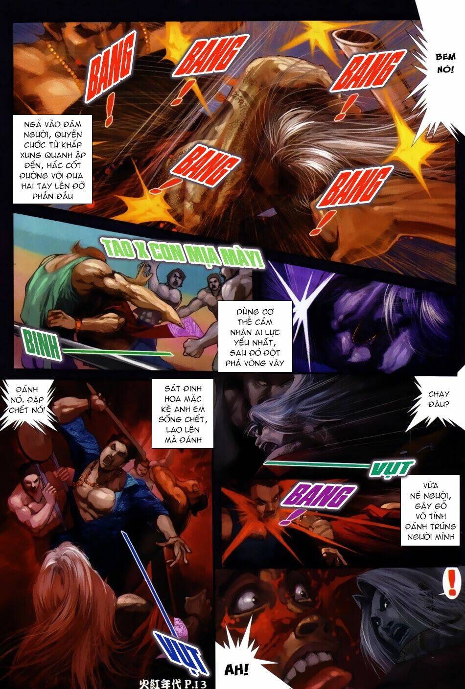 hỏa hồng niên đại hắc cốt đường chapter 55 12