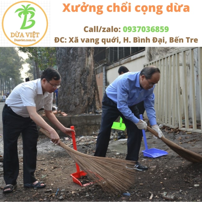 Chổi cọng dừa