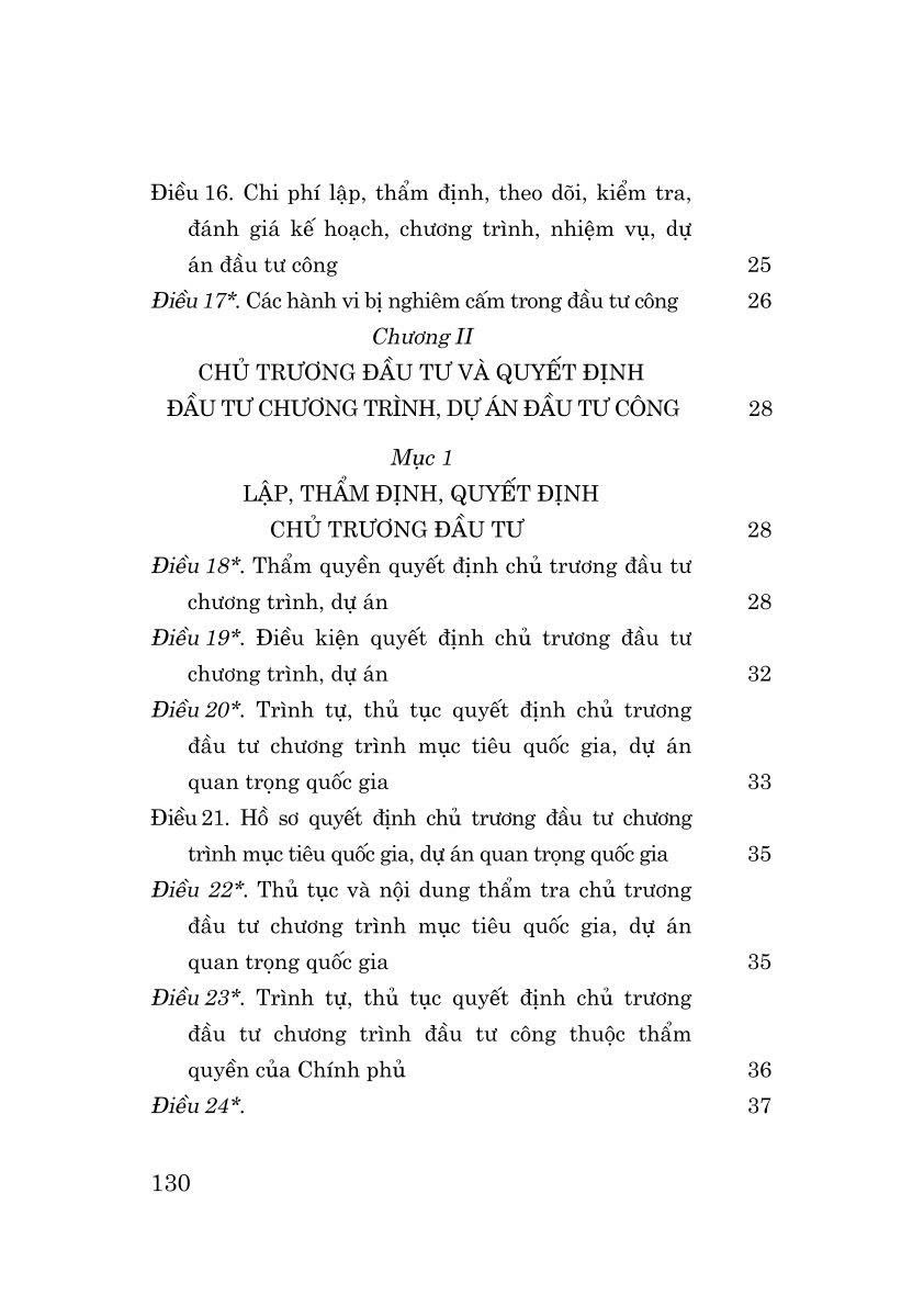 Luât Đầu tư công năm 2024 ( sửa đổi, bổ sung năm 2025)