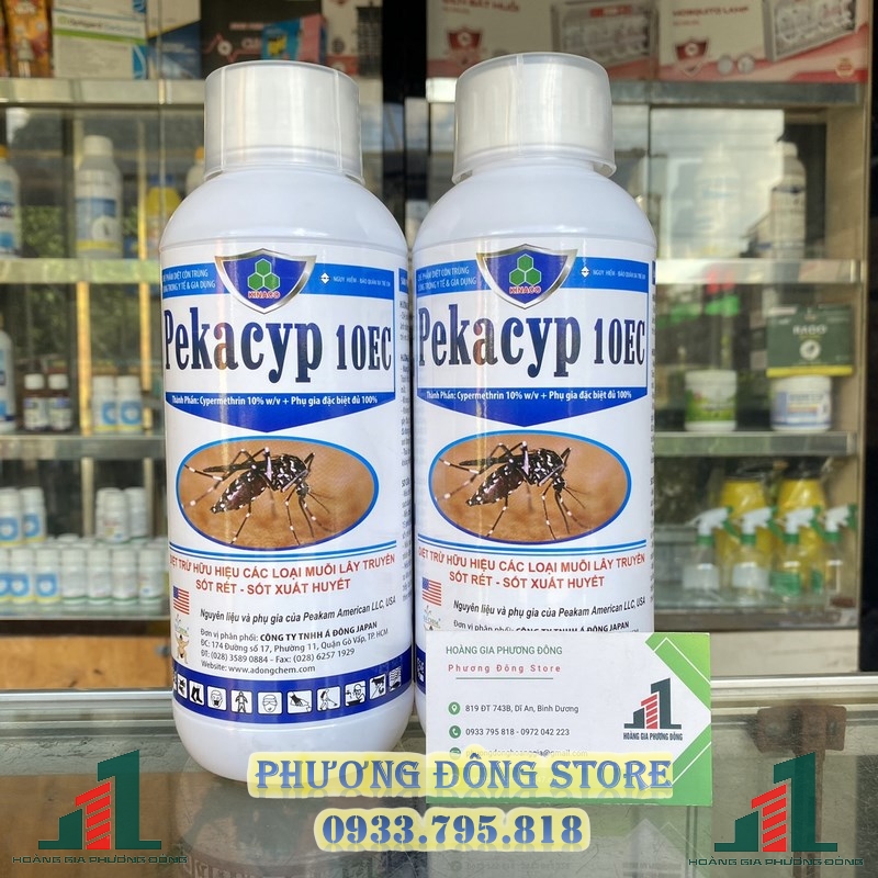 THUỐC DIỆT MUỖI PEKACYP 10EC