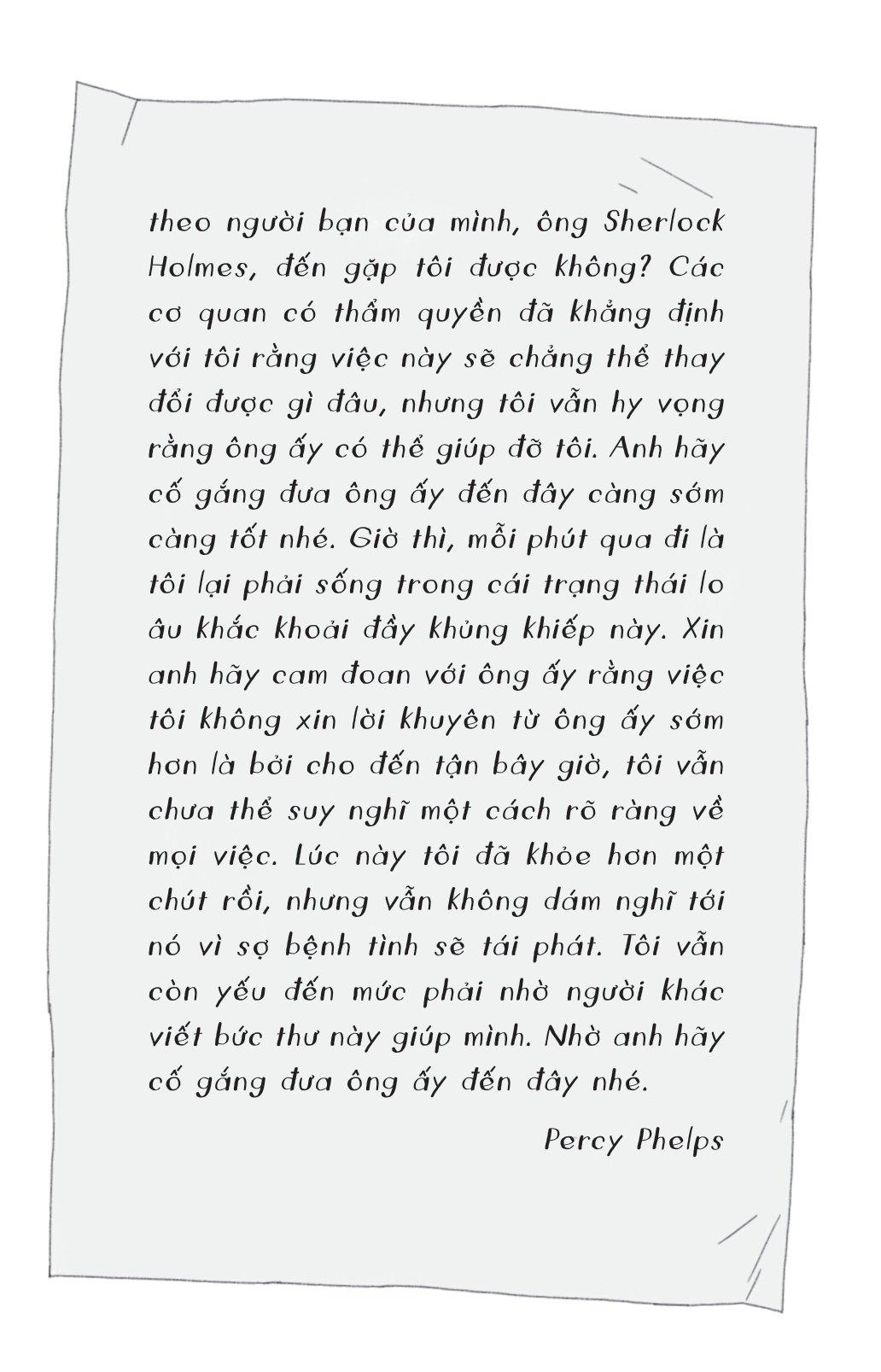 Tuyển Tập Sherlock Holmes - Những Bí Mật Và Báu Vật Bị Đánh Cắp - Bản Hiệp Ước Hải Quân