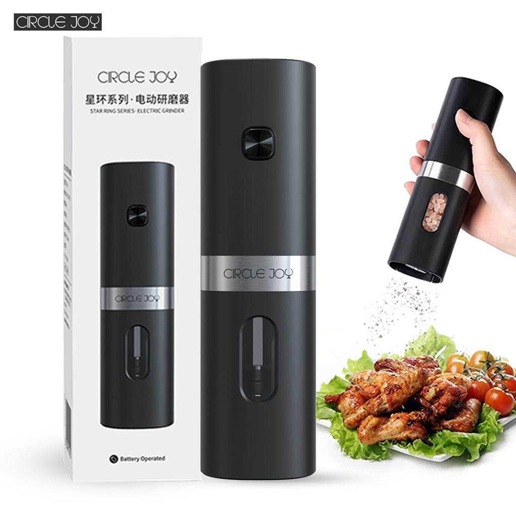 Máy Xay Tiêu Điện Tử Tự Động Một Tay Cầm Có Đèn LED Điều Chỉnh Được Hàng nhập khẩu