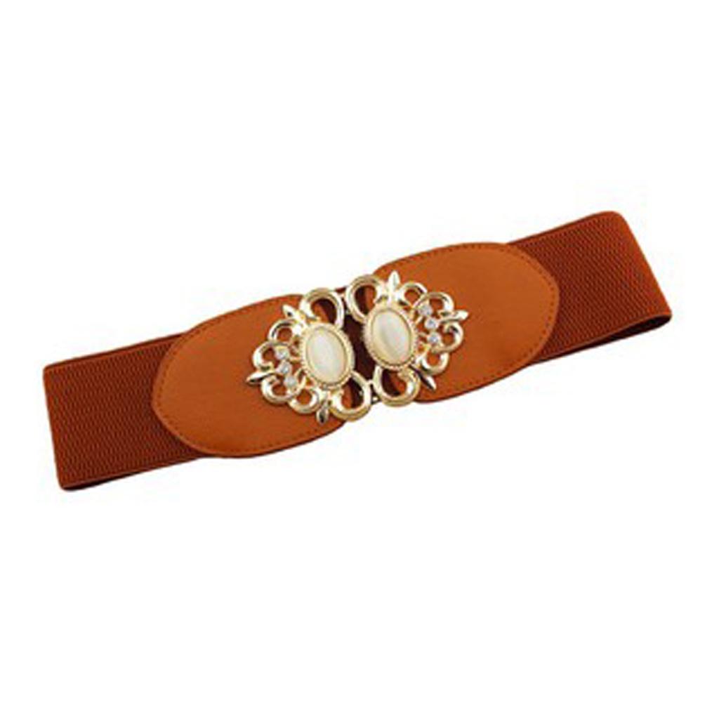 Giảm giá Thắt lưng nữ belt váy đai váy chun co giãn bản nhỏ mặt lá me hoặc  nơ đơn giản  BeeCost