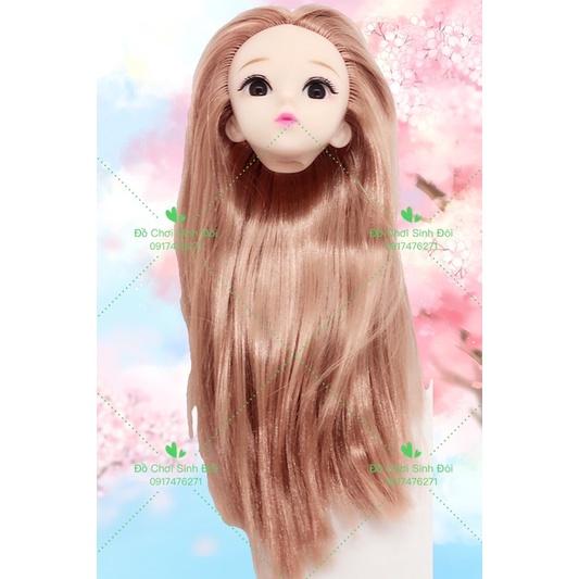 Đầu búp bê mắt 3D - combo 6 cái