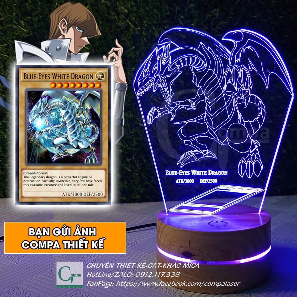 Đèn ngủ Yugi-Oh Rồng Trắng Mắt Xanh Type 2