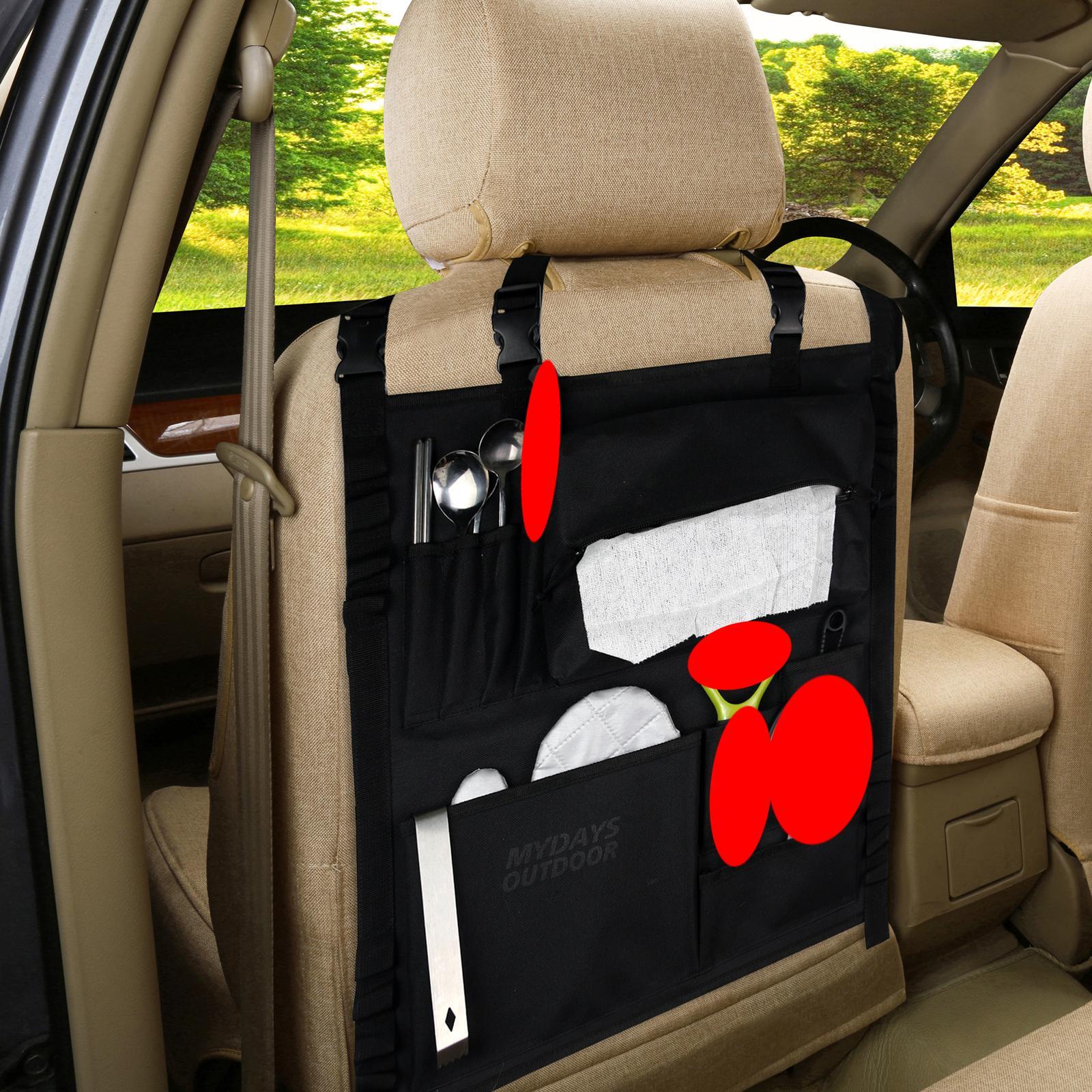 Tableware Storage Bag Multi Pocket Dinnerware Bag for Kitchen Camping Picnic