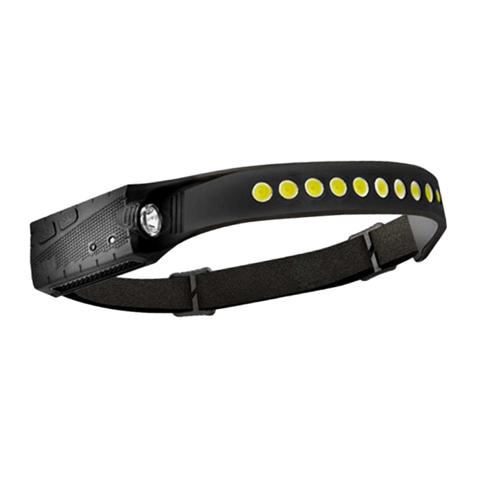COB LED  Work Light Bar Head Band Lamp Headlight for Night Running