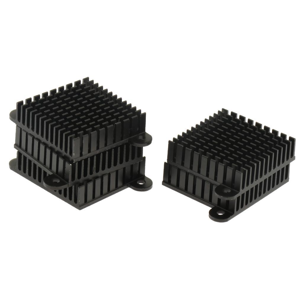 35x35x10mm Aluminum Sink Heatsink Cooler Fin, LED Amplifier Transistor