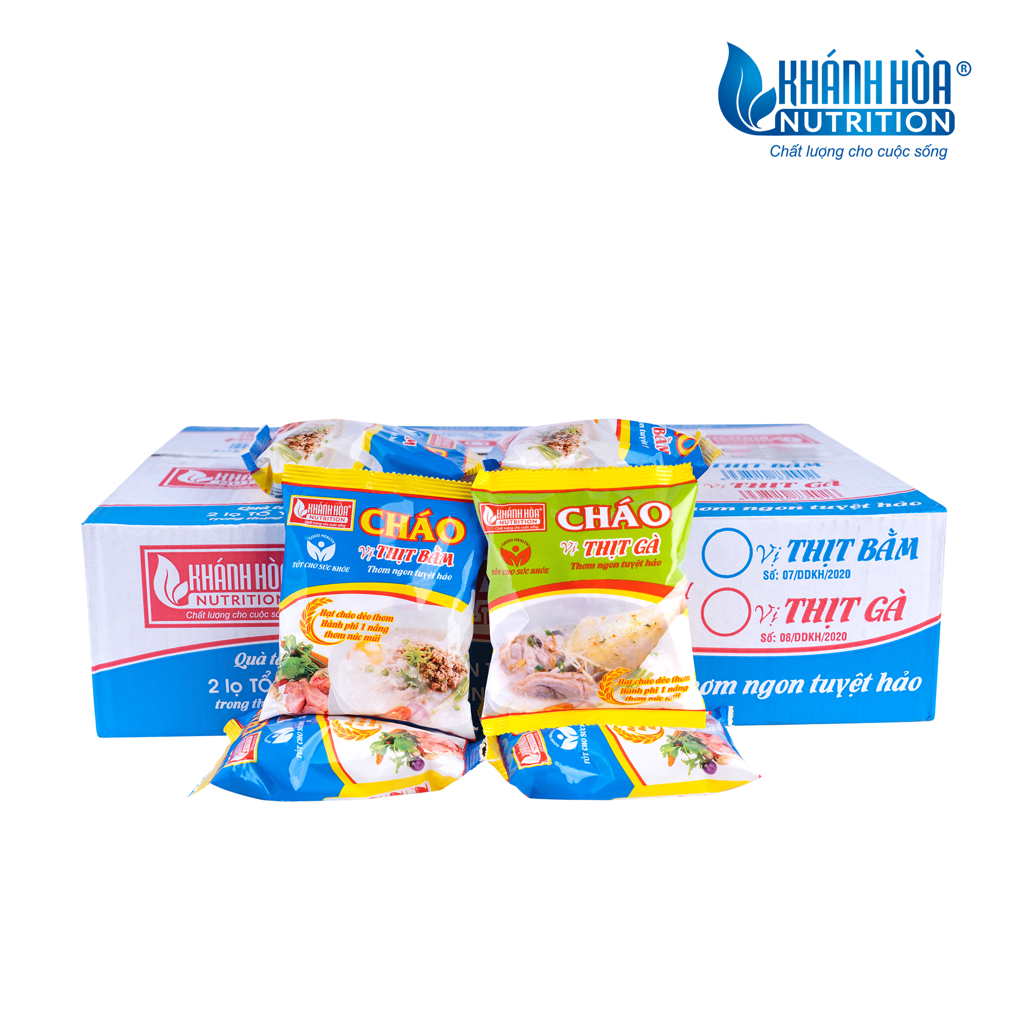 Cháo Ăn Liền Cao Cấp Vị Thịt Gà Khánh Hòa Nutrition