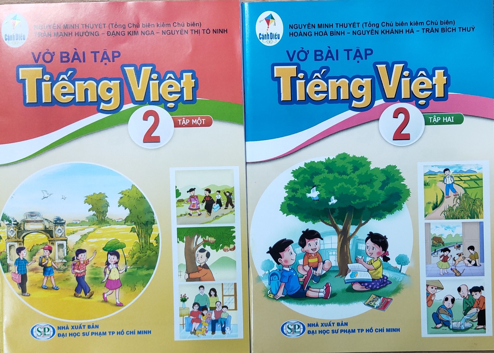 Vở bài tập Tiếng Việt lớp 2 (2 tập) Bộ sách Cánh Diều