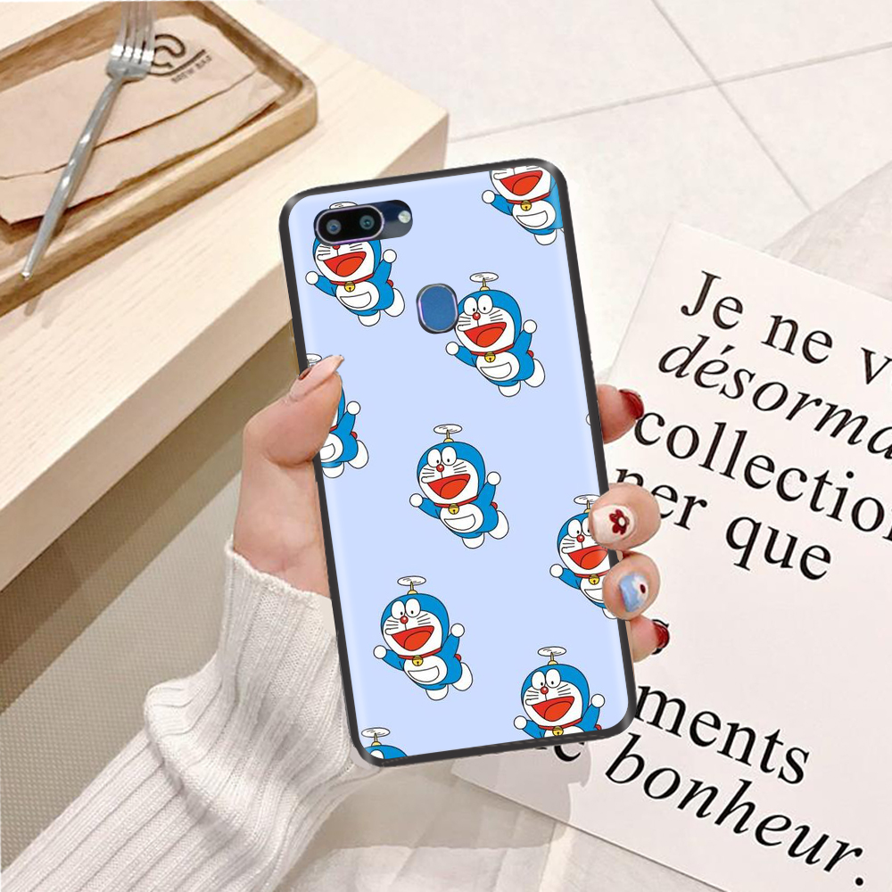 Ốp lưng điện thoại Realme 2 viền silicon dẻo TPU  hình Doremon Dễ Thương - Hàng chính hãng