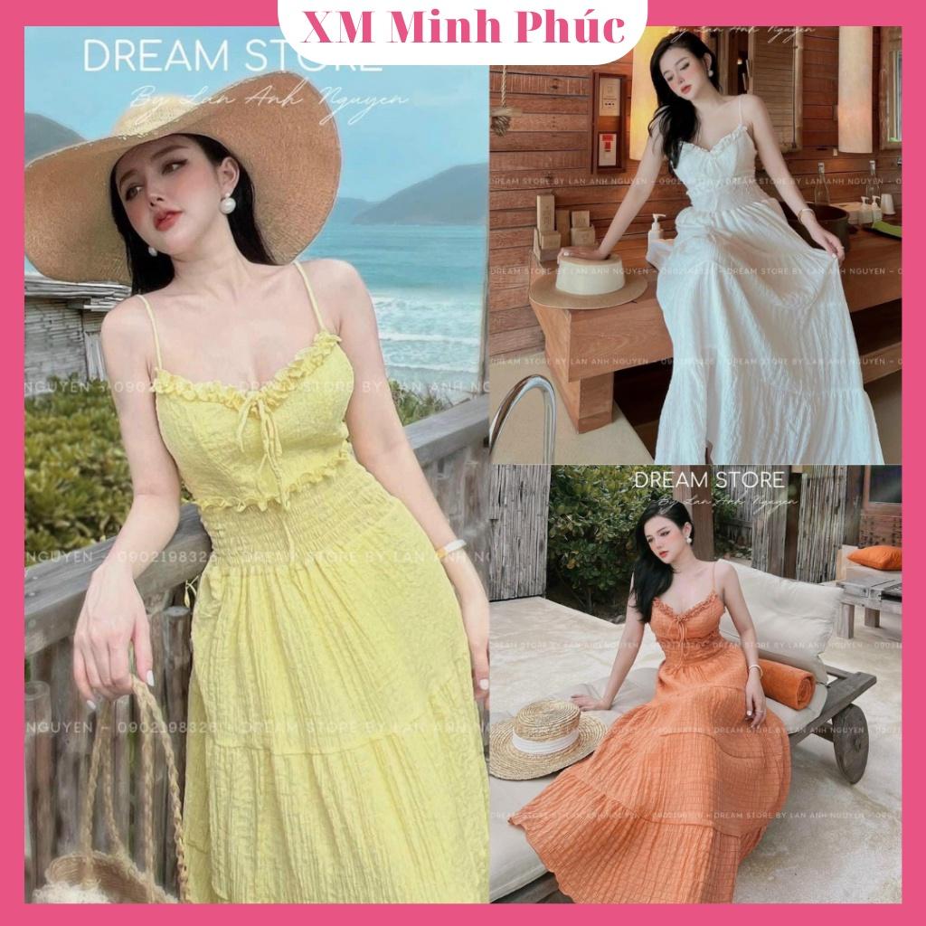 Đầm xếp tầng đẹp 2 dây quyến rũ nhất mọi thời đại