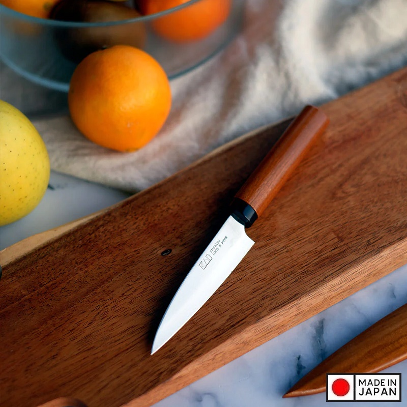 Dao gọt hoa quả có nắp đậy Kai - Hàng Nội Địa Nhật Bản nhập khẩu