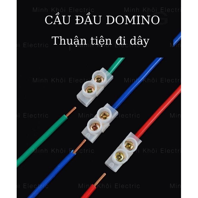 Thanh Cầu Đấu Nhựa Nối Điện 12 Mắt,cầu đấu điện 12P domino